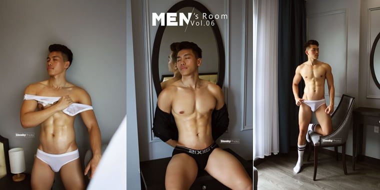MEN’s Room No.06 White underwear-Kevin Duytran-Wanke photo + video