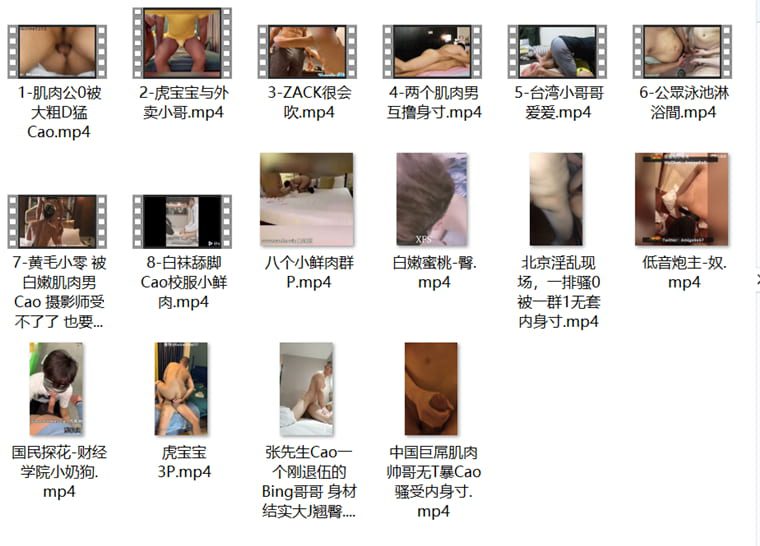 シュアン映画コレクション-05 Shuangpianビデオパッケージ-Wankeビデオ（16ビデオコレクション）