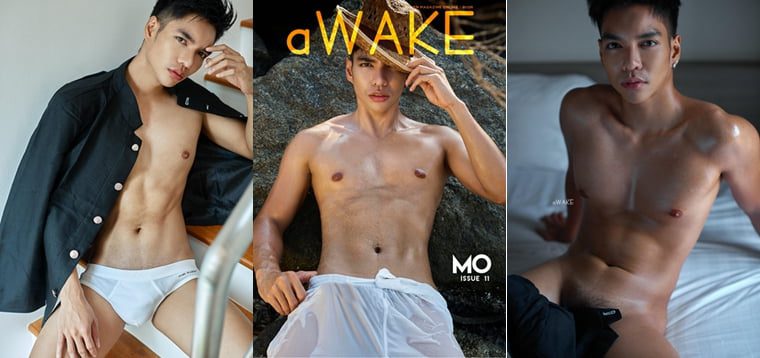 Awake Magazine No.11 Charming Eyes Male Model MO——Wanke Photo