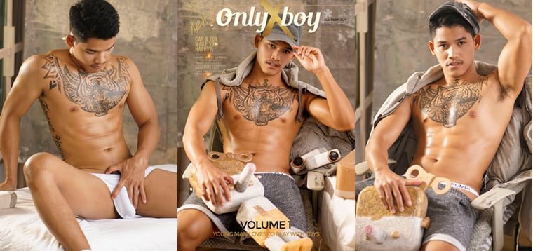 ONLY X BOY NO.01 onlyXboyMagazineボリューム