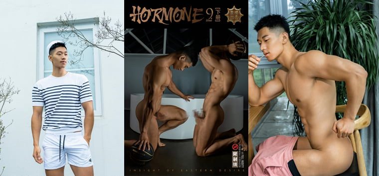 Ren Ren's works Hormone NO.09.1 Hardcore sports department, there is only male god Ada in the world