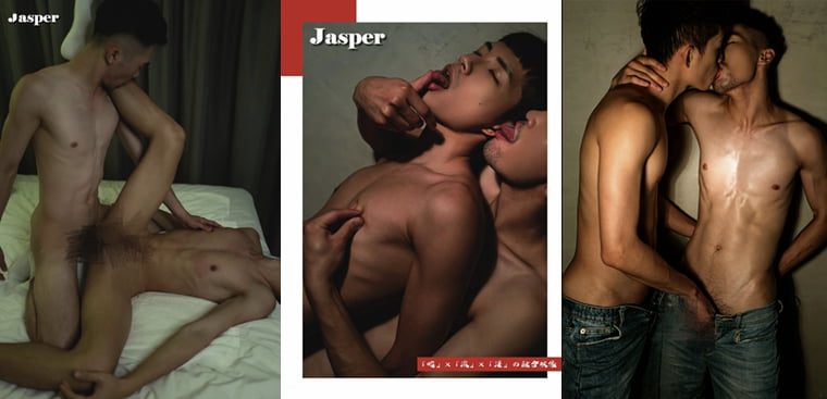 Jasper NO.01 Jasper & Mio "sucking" × "exciting" × "kinky" - Wanke photo + video