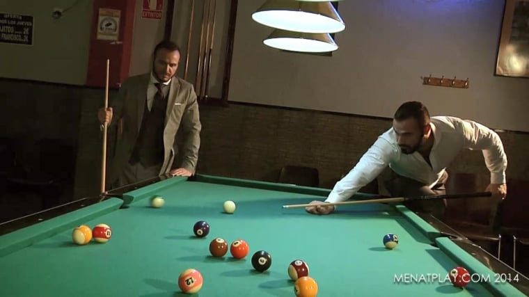 NO.76MenAtPlay Break Point Ball table lust - Wanke video