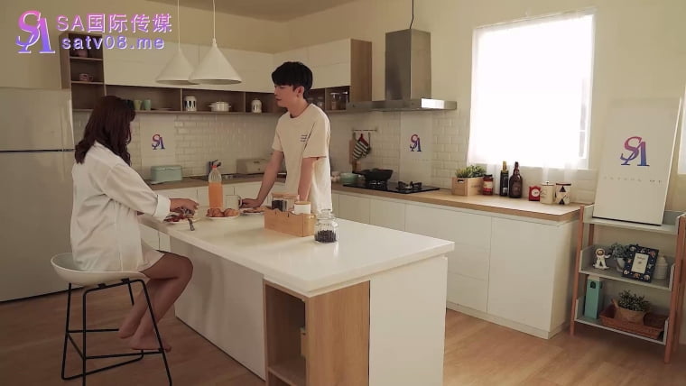 超ハンサムな韓国人異性愛者ウビンと自宅のガールフレンド (異性愛者バージョン) - Wanke Video