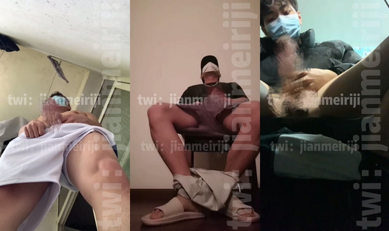 The release of the straight male college student with huge penis - Wanke Video